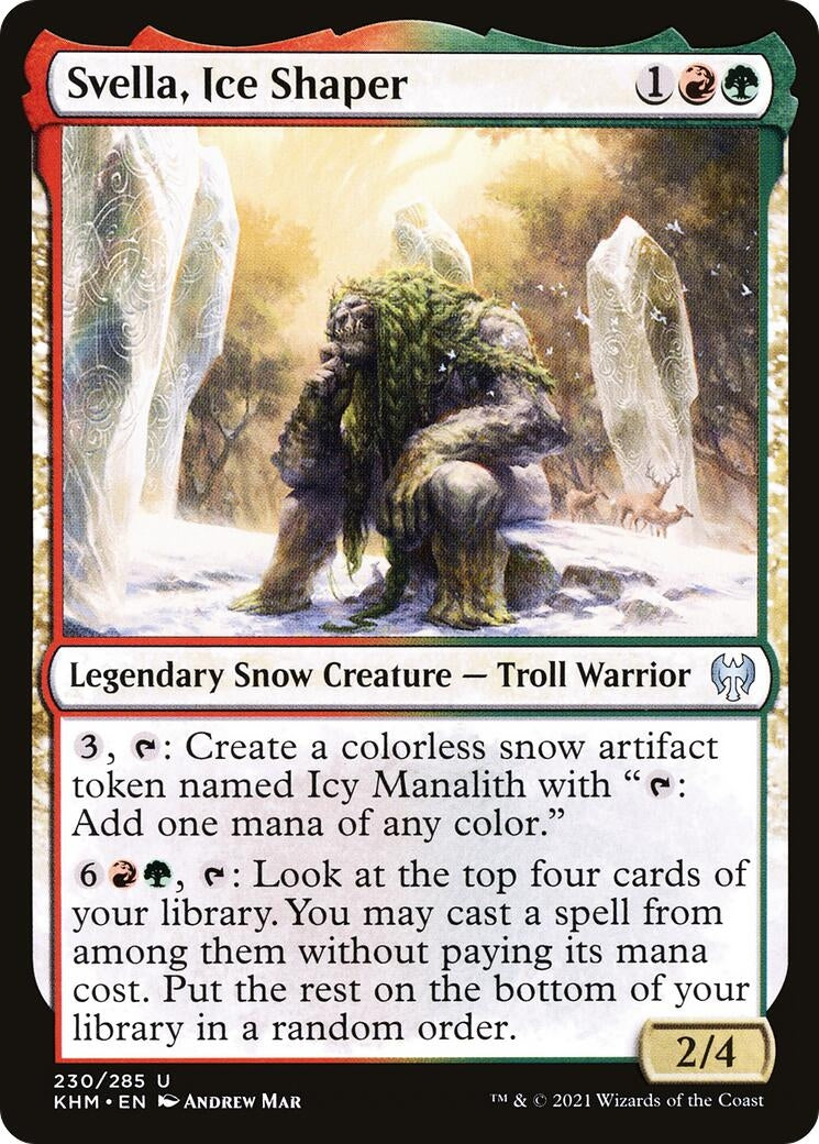Image for Svella, Ice Shaper (230) - Magic: The Gathering