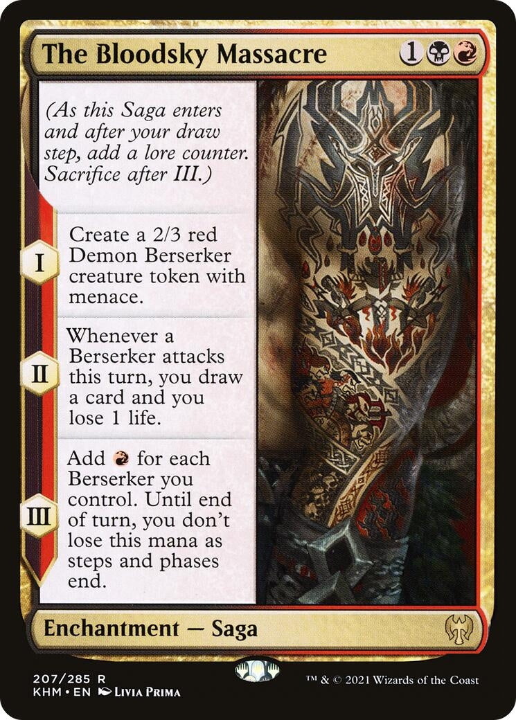 Image for The Bloodsky Massacre (207) (KHM) - Magic: The Gathering