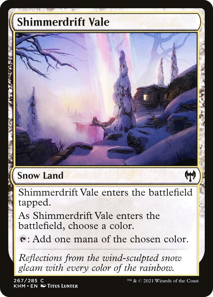 Image for Shimmerdrift Vale (267) (KHM) - Magic: The Gathering