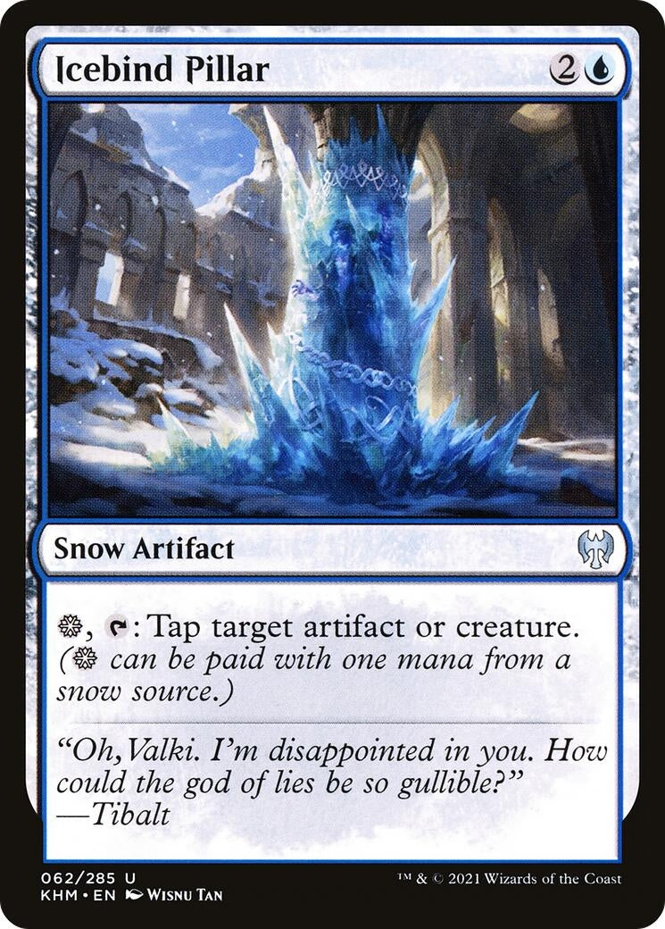 Image for Icebind Pillar (62) (KHM) - Magic: The Gathering