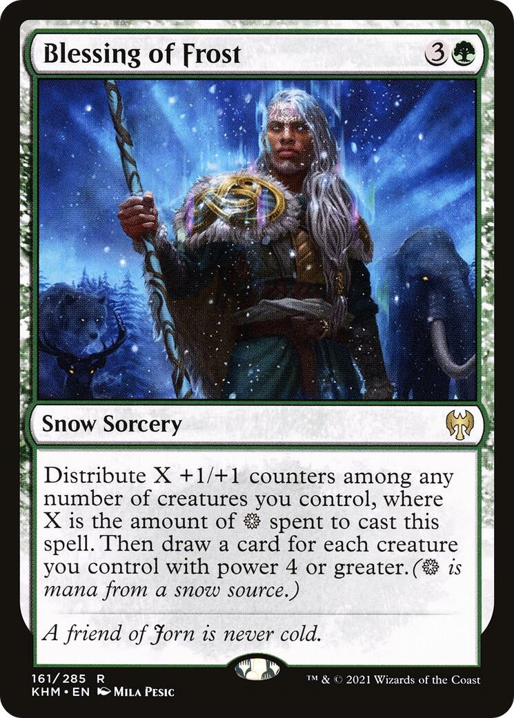 Image for Blessing of Frost (161) (KHM) - Magic: The Gathering
