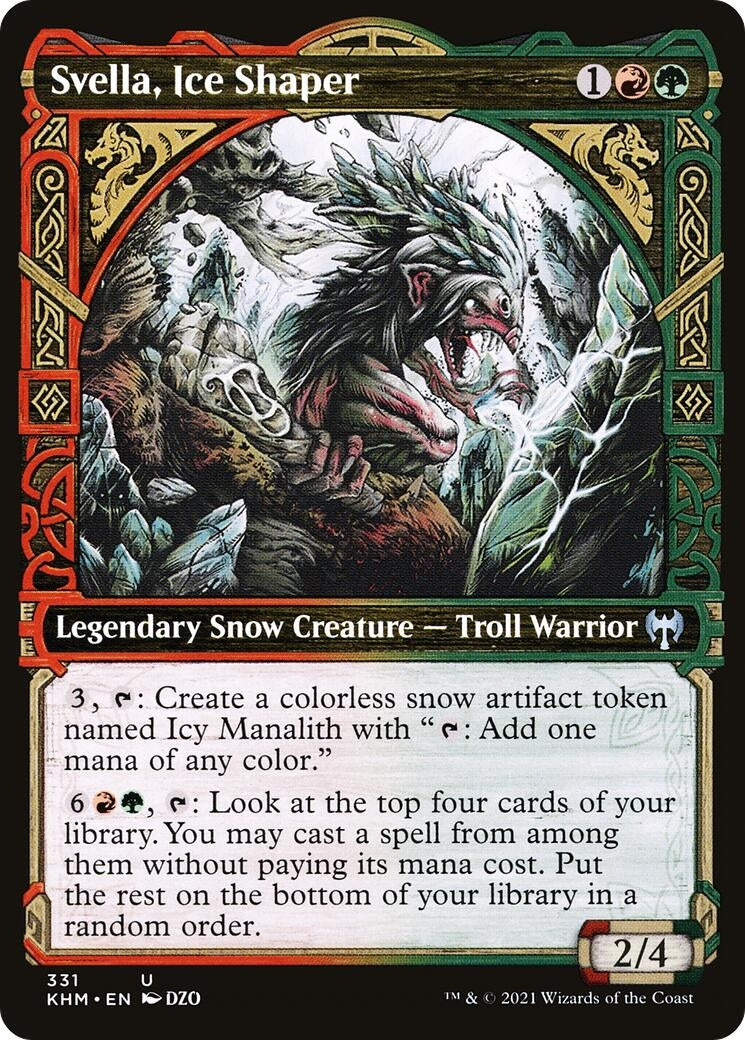 Image for Svella, Ice Shaper (Showcase) (331) - Magic: The Gathering