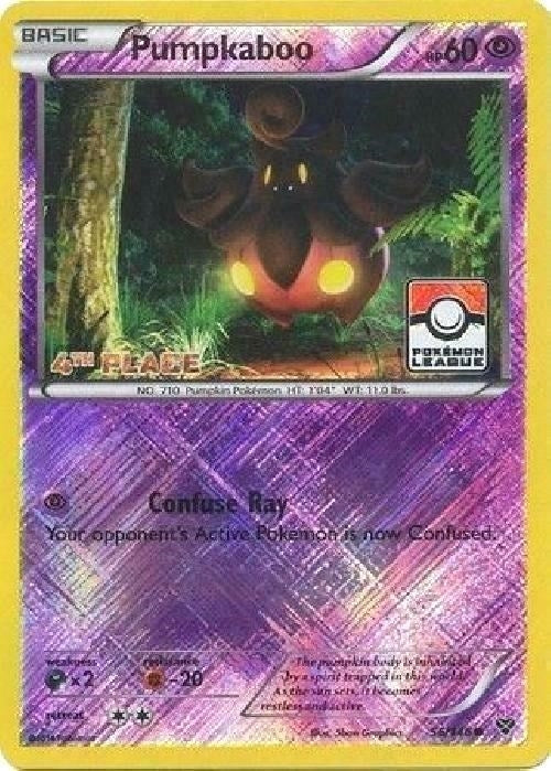 Image for Pumpkaboo - 56/146 (Pokemon League) [4th Place] (056/146) (PR) - Pokemon