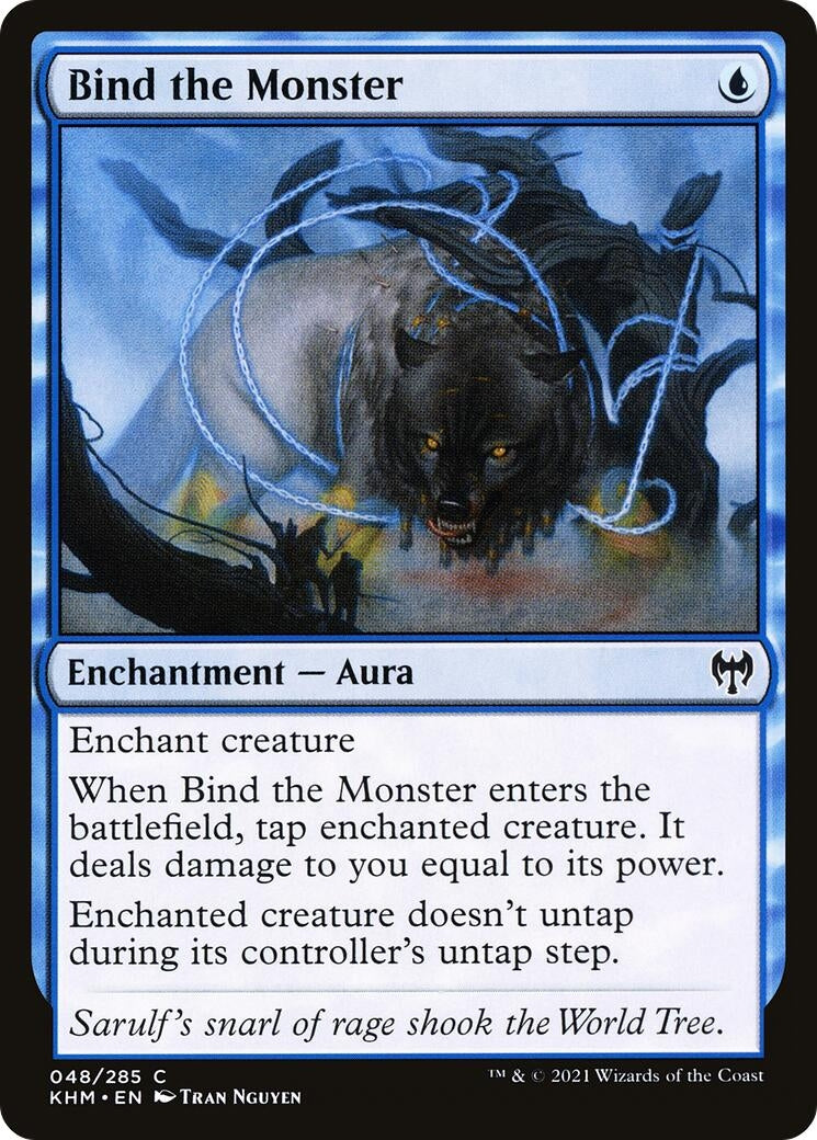 Image for Bind the Monster (48) - Magic: The Gathering