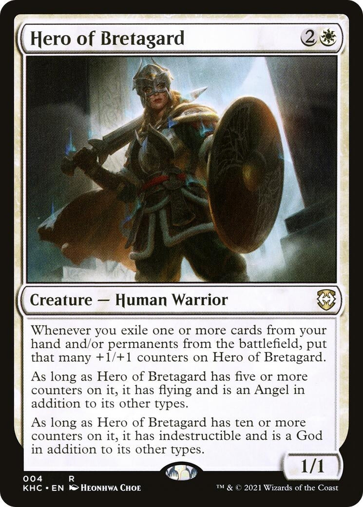 Image for Hero of Bretagard (4) - Magic: The Gathering