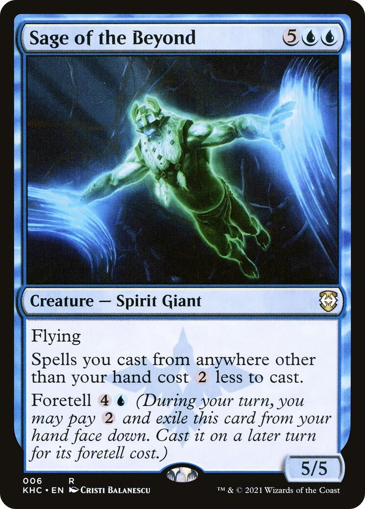 Image for Sage of the Beyond (6) - Magic: The Gathering
