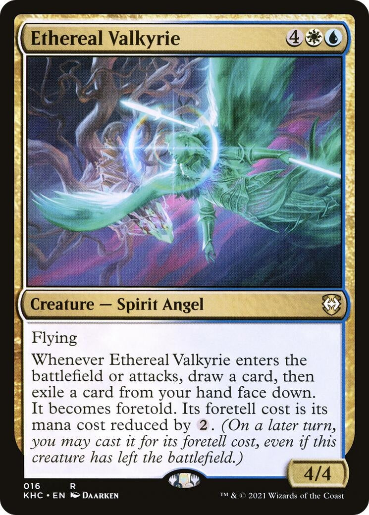 Image for Ethereal Valkyrie (16) - Magic: The Gathering
