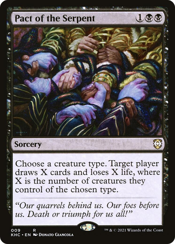 Image for Pact of the Serpent (9) - Magic: The Gathering