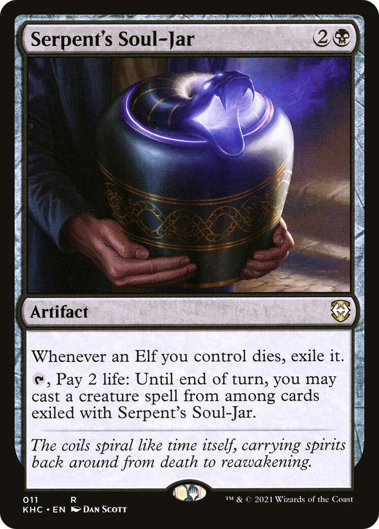 Image for Serpent's Soul-Jar (11) - Magic: The Gathering