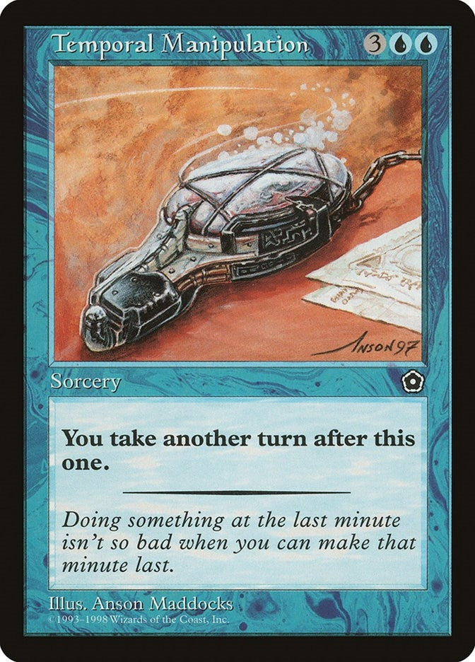 Image for Temporal Manipulation - Magic: The Gathering
