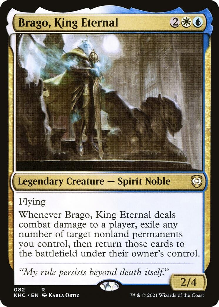 Image for Brago, King Eternal (82) - Magic: The Gathering