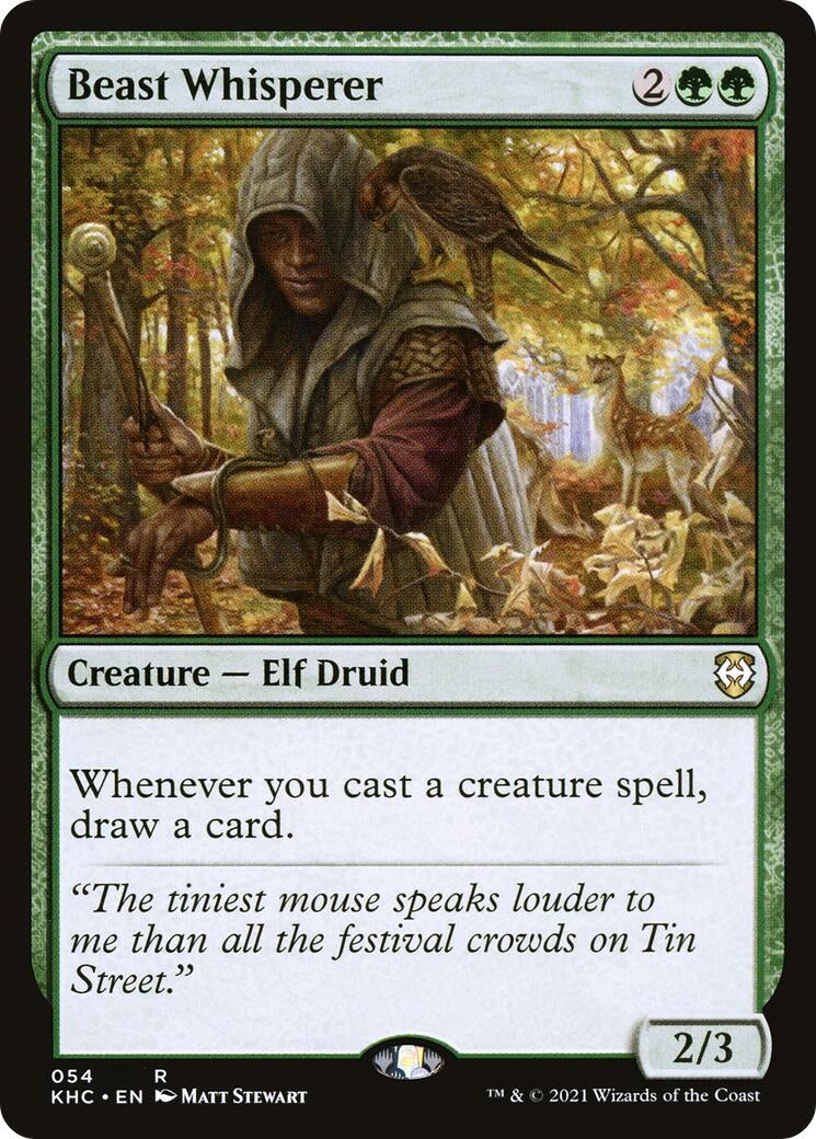 Image for Beast Whisperer (54) - Magic: The Gathering