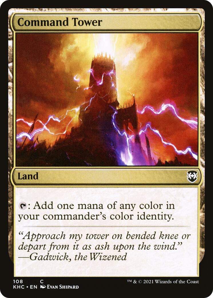 Image for Command Tower (108) - Magic: The Gathering