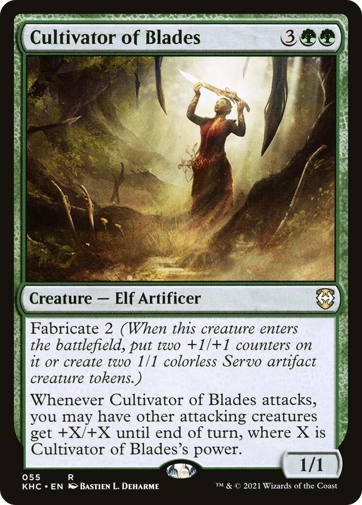 Image for Cultivator of Blades (55) - Magic: The Gathering