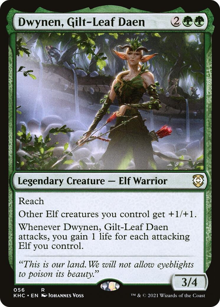 Image for Dwynen, Gilt-Leaf Daen (56) - Magic: The Gathering