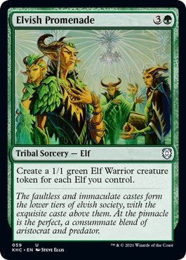 Image for Elvish Promenade (59) - Magic: The Gathering