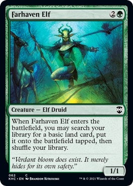 Image for Farhaven Elf (62) - Magic: The Gathering