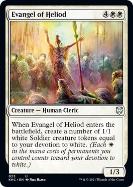 Image for Evangel of Heliod (23) - Magic: The Gathering