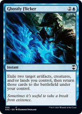 Image for Ghostly Flicker (39) - Magic: The Gathering