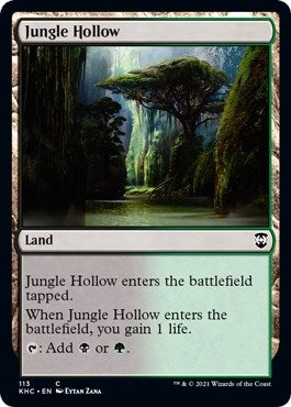 Image for Jungle Hollow (113) - Magic: The Gathering
