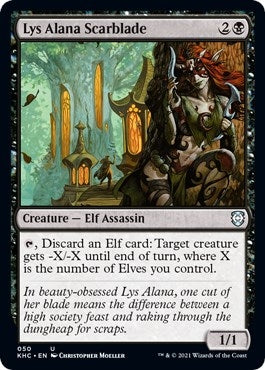 Image for Lys Alana Scarblade (50) - Magic: The Gathering