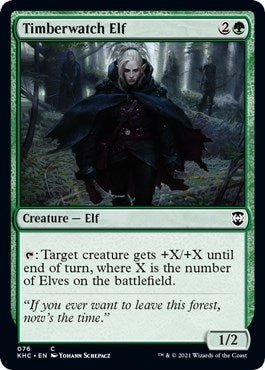 Image for Timberwatch Elf (76) - Magic: The Gathering