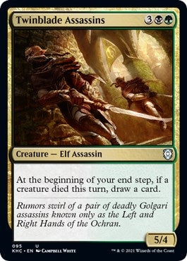 Image for Twinblade Assassins (95) - Magic: The Gathering