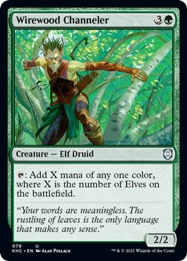 Image for Wirewood Channeler (79) - Magic: The Gathering