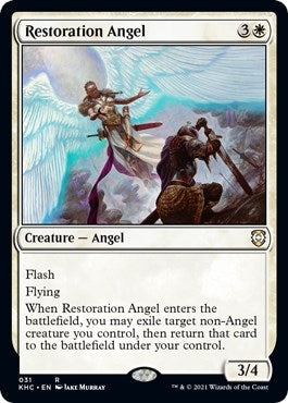 Image for Restoration Angel (31) - Magic: The Gathering