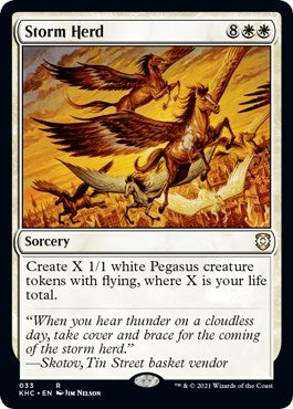 Image for Storm Herd (33) - Magic: The Gathering