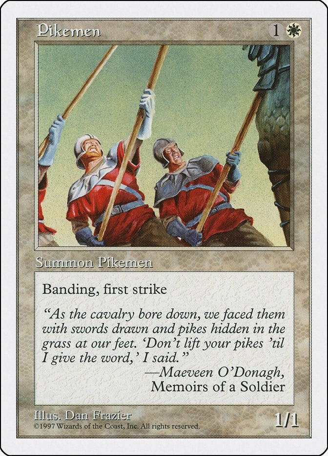 Image for Pikemen - Magic: The Gathering