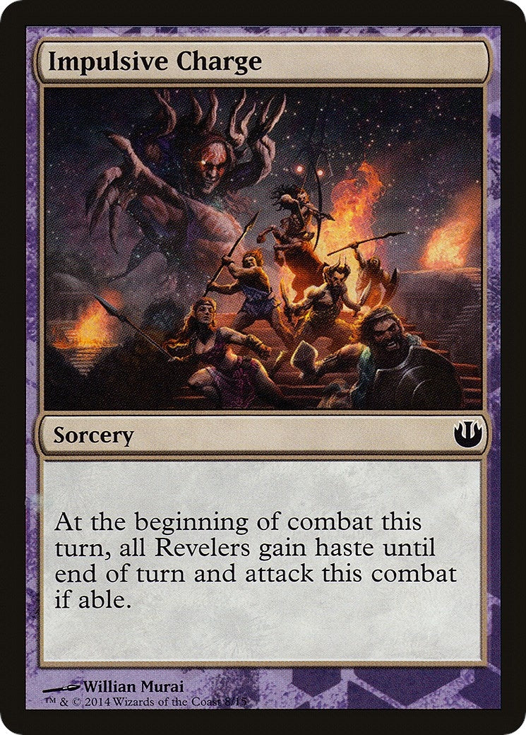 Image for Impulsive Charge (8) - Magic: The Gathering