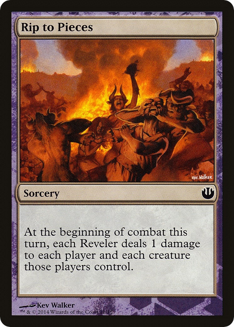 Image for Rip to Pieces (11) (HERO) - Magic: The Gathering