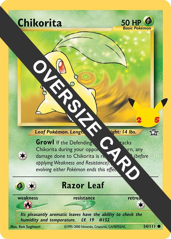 Image for Chikorita (054/111) (FPP) - Pokemon