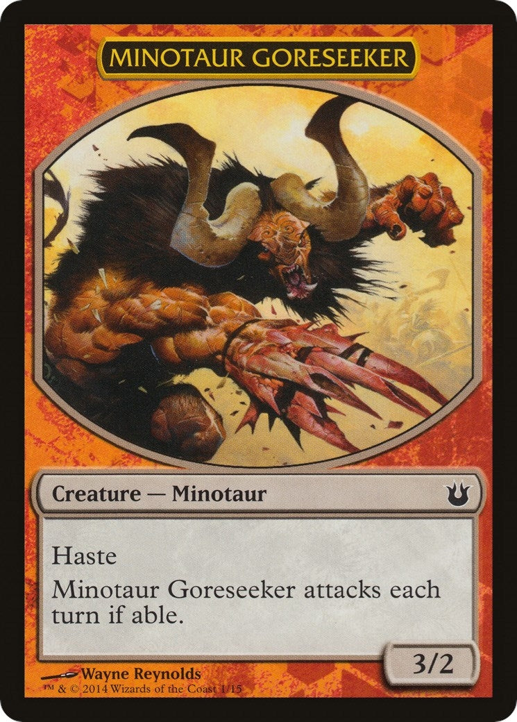 Image for Minotaur Goreseeker (1) (HERO) - Magic: The Gathering