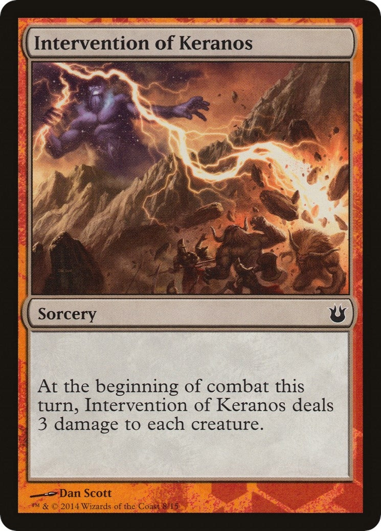 Image for Intervention of Keranos (8) - Magic: The Gathering