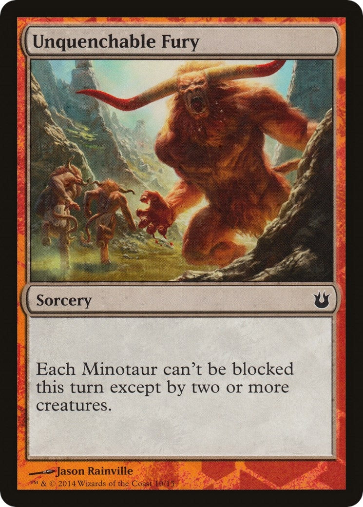Image for Unquenchable Fury (Battle the Horde) (10) - Magic: The Gathering