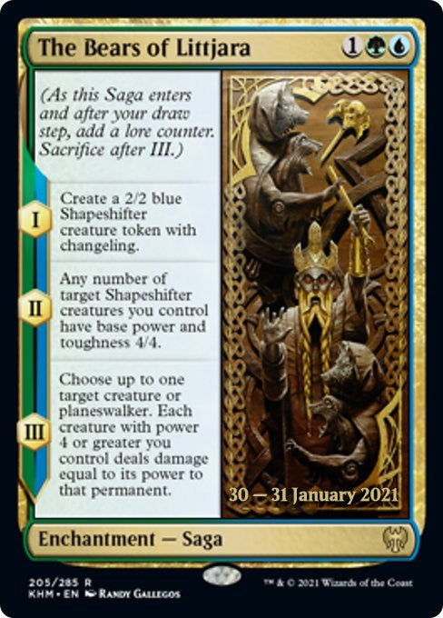 Image for The Bears of Littjara (205) - Magic: The Gathering