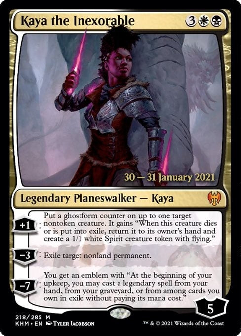 Image for Kaya the Inexorable (218) - Magic: The Gathering