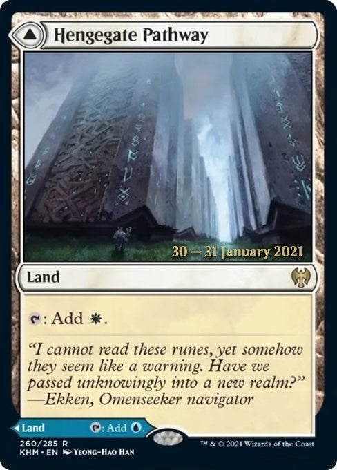 Image for Hengegate Pathway (260) - Magic: The Gathering