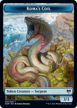 Image for Koma's Coil Token (7) (KHM) - Magic: The Gathering