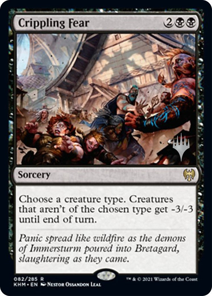 Image for Crippling Fear (82) - Magic: The Gathering