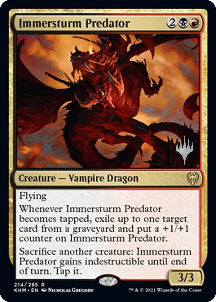 Image for Immersturm Predator (214) - Magic: The Gathering