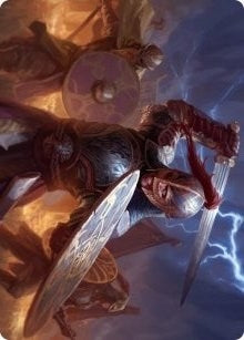 Image for Beskir Shieldmate Art Card (1) (ASKHM) - Magic: The Gathering