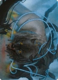 Image for Bind the Monster Art Card (11) - Magic: The Gathering