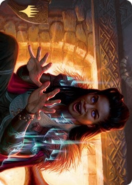 Image for Birgi, God of Storytelling Art Card (Gold-Stamped Signature) (31) - Magic: The Gathering