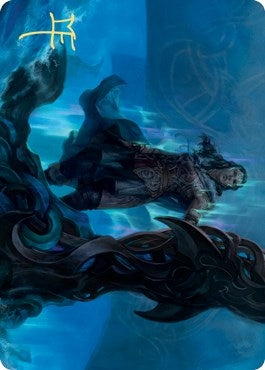 Image for Cosima, God of the Voyage Art Card (Gold-Stamped Signature) (12) (ASKHM) - Magic: The Gathering