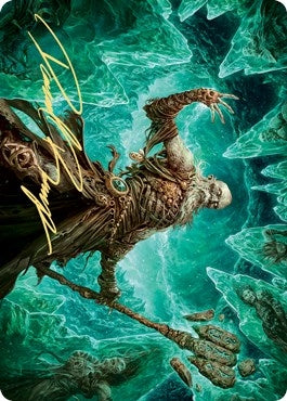 Image for Draugr Necromancer Art Card (Gold-Stamped Signature) (22) (ASKHM) - Magic: The Gathering