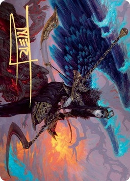 Image for Eradicator Valkyrie Art Card (Gold-Stamped Signature) (25) - Magic: The Gathering