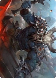 Image for Frenzied Raider Art Card (34) - Magic: The Gathering